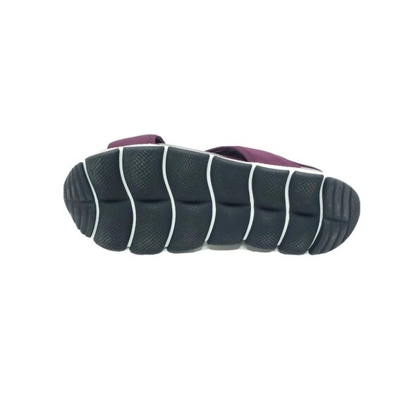 Prada Jeweled Sport Sandal Purple Fabric Crystal Platform Womens EUR 40/US 10 - Picture 8 of 11